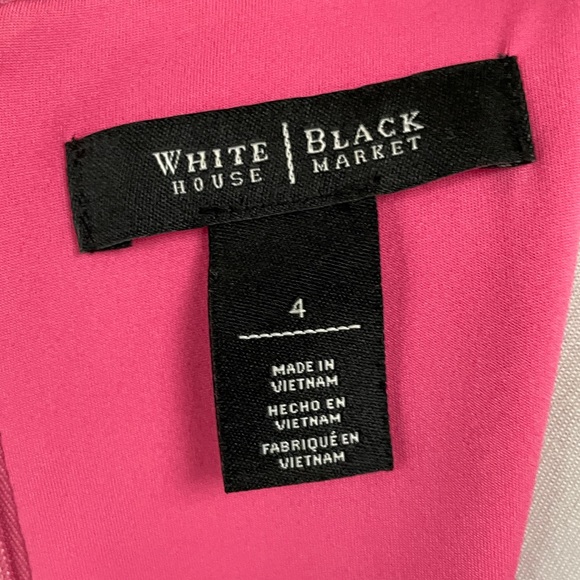 WHBM  Pink sleeveless dress  6 - Picture 8 of 10